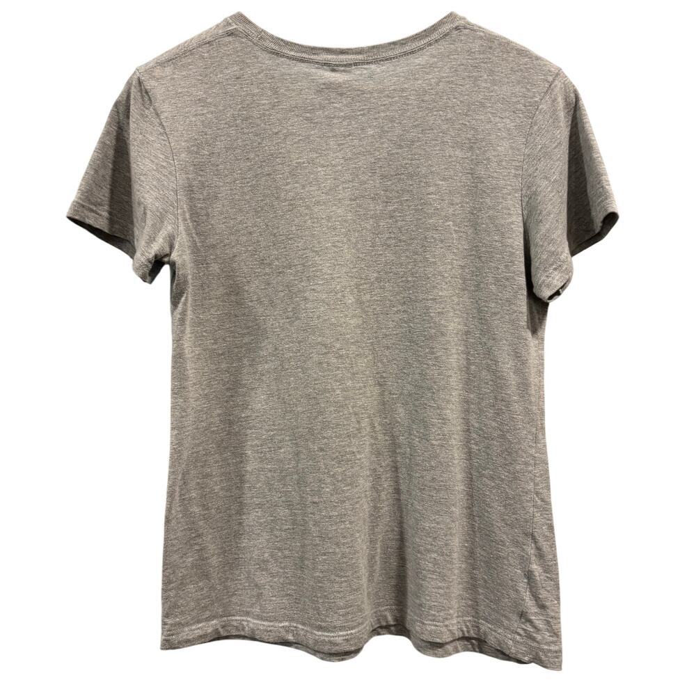 Vintage Retro Hawaii Surf Graphic T-Shirt Heather Gray Surfer Hibiscus, Size M - Picture 3 of 5